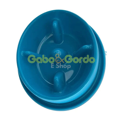 Comedero Slow Food Adagio anti-glotonería para perros y gatos, colores surtidos