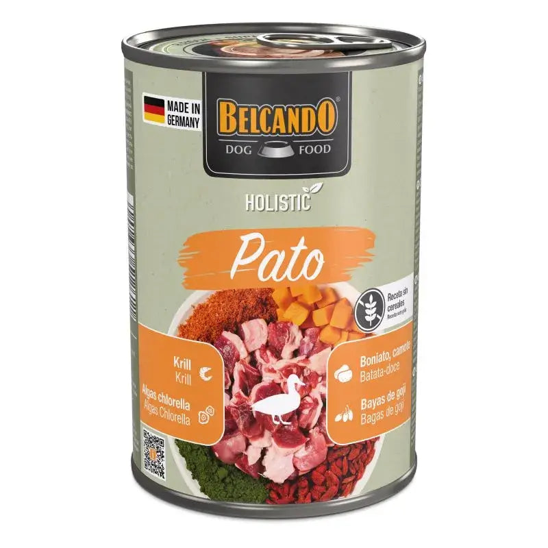 comida húmeda holistic pato perros sin cereales made in germany