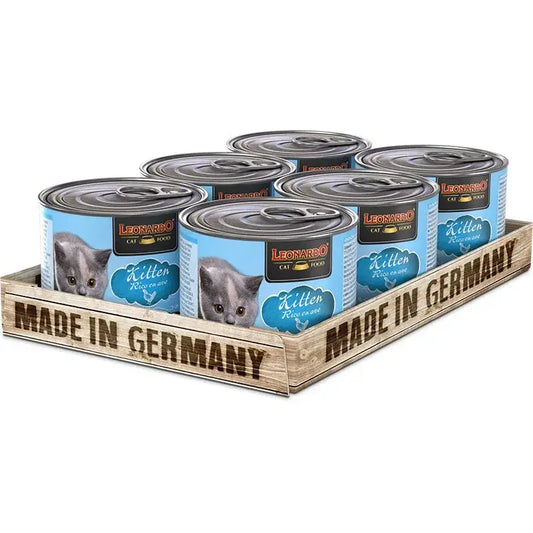 Comida húmeda para gatitos rica en ave sin cereales alimento completo kitten Canarias