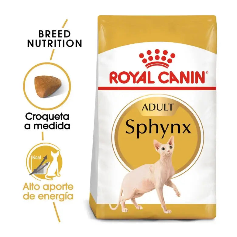 ROYAL CANIN Sphynx Adult  / Pienso Para Gatos. Gabo&Gordo Pet Shop en Las Palmas de Gran Canaria tienda para mascotas, perros, gatos, conejos, tortugas, animales
