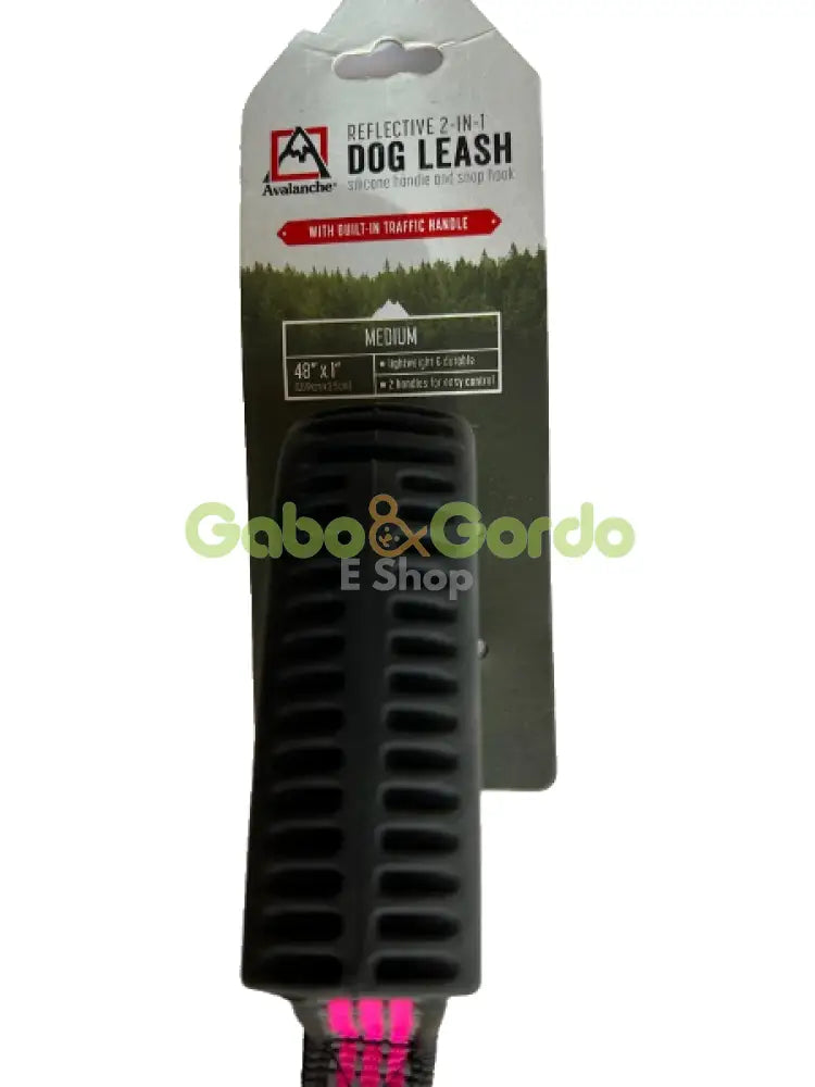 Correa reflectante para mascotas de doble mango, rosa Gabo&Gordo Pet Shop en Las PalmaGabo y Gordo E Shop, la mejor tienda online en las Islas Canarias, España, tienda online para mascotas, perros, gatos, conejos, tortugas, animales, accesorios para mascotas en general. 
Gabo y Gordo E Shop in Canary Islands, the best store for pets, dogs, cats, rabbits, turtles, animals, pet accessories.