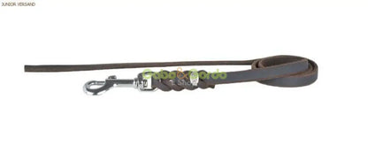 Correa de cuero JHS Junior Hundebedarf 15mm/220cm con mosquetón para perros Gabo&Gordo Pet Shop en Las Palmas de Gran Canaria tienda para mascotas, perros, gatos, conejos, tortugas, animales, accesorios para mascotas