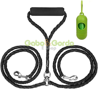 CORREA DOBLE CALDWELL / PETEAST DOG LEASH PARA PERROS Gabo y Gordo E Shop, la mejor tienda online en las Islas Canarias, España, tienda online para mascotas, perros, gatos, conejos, tortugas, animales, accesorios para mascotas en general. 
Gabo y Gordo E Shop in Canary Islands, the best store for pets, dogs, cats, rabbits, turtles, animals, pet accessories.