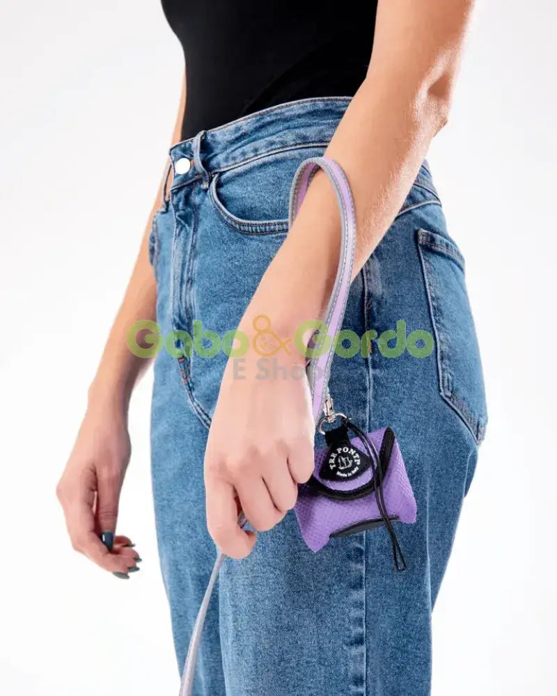 Correa reflectante TRE PONTI rosa 118 cm para perros pequeños y medianos, diseño italiano e impermeable