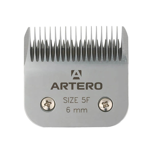 Cuchilla Artero Nº5F de 6 mm para corte fino profesional en perros y gatos