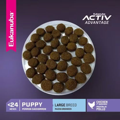 Eukanuba Puppy Razas Grandes pienso premium para cachorros de razas grandes crecimiento saludable