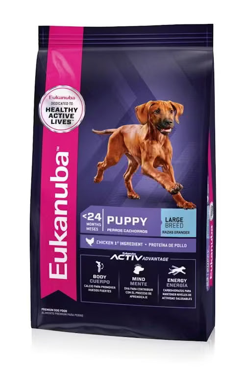 Eukanuba Puppy Razas Grandes pienso premium para cachorros de razas grandes crecimiento saludable