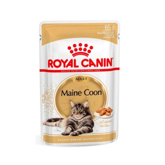 ROYAL CANIN Maine Coon Gravy Pouch Gravy Pouch | Pack de 12 x 85 g para gatos Gabo&Gordo Pet Shop en Las Palmas de Gran Canaria tienda para mascotas, perros, gatos, conejos, tortugas, animales