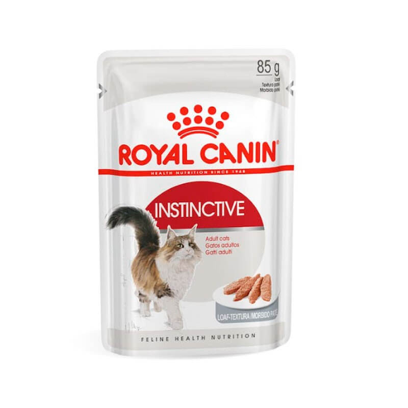 ROYAL CANIN Instinctive Pate Pouch | Pack de 12 x 85 g para gatos