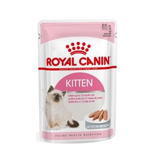 ROYAL CANIN Kitten Instinctive Pate Pouch| Pack de 12 x 85 g para gatos