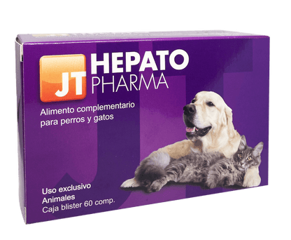 HEPATO PHARMA comprimidos soporte hepático natural para perros y gatos