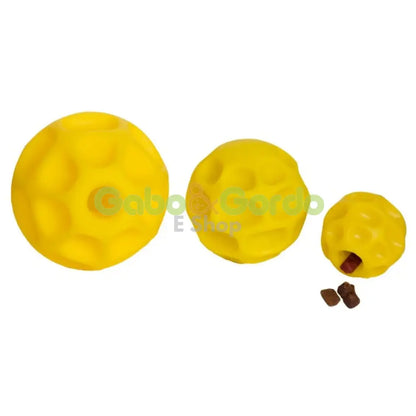 Juguete interactivo Starmark Tetraflex, pelota dispensadora de golosinas para perros de todos los tamaños