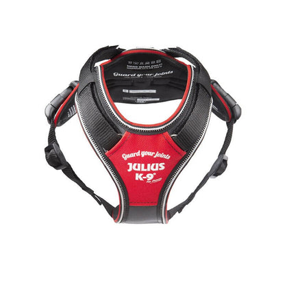 JULIUS K9 IDC Longwalk Red Gray Arnés  Para Perros Gabo&Gordo Pet Shop en Las Palmas de Gran Canaria tienda para mascotas, perros, gatos, conejos, tortugas, animales, accesorios para mascotas