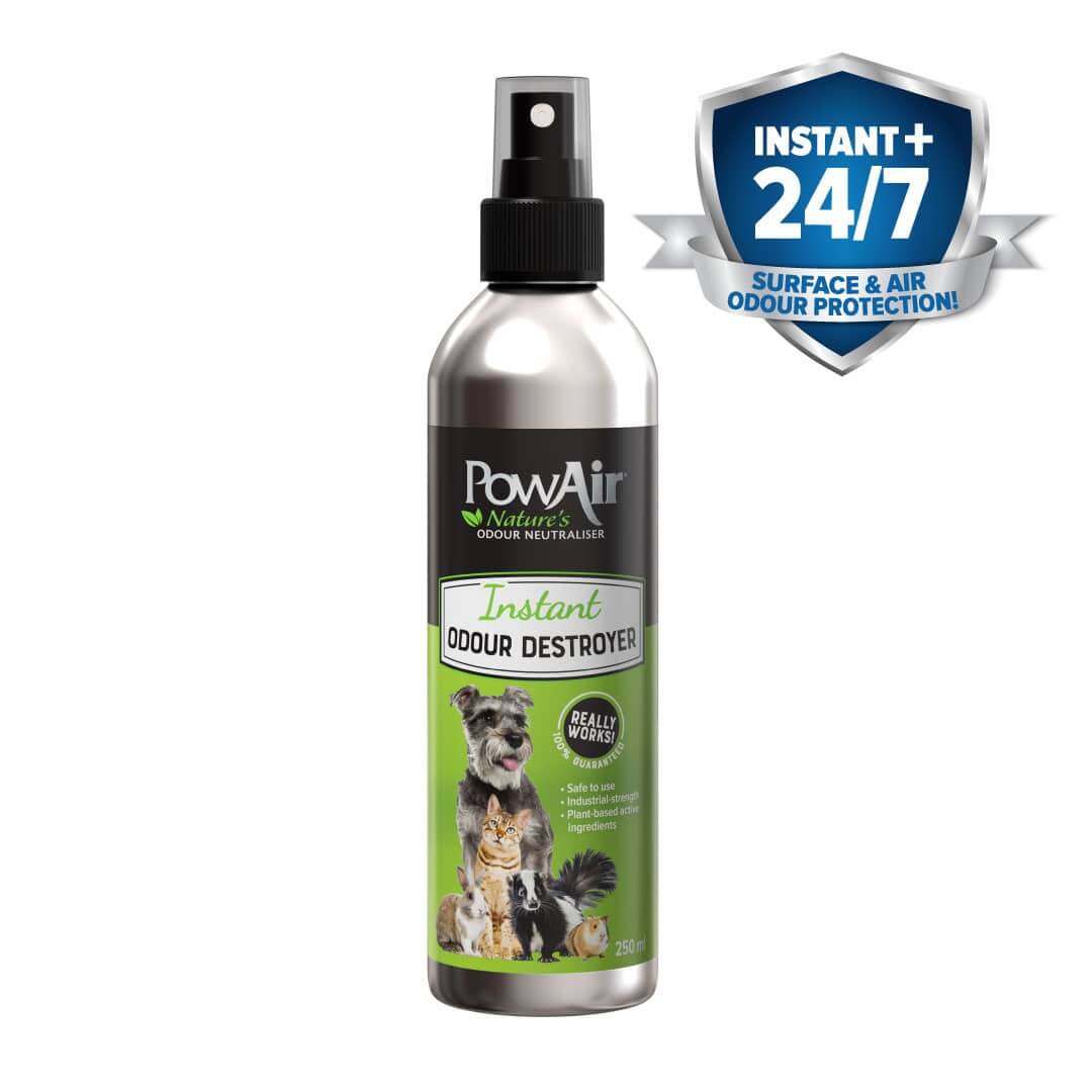 Kit destructor de manchas y olores para perros y gatos con spray, eliminador enzimático y gel neutralizador disponible en Canarias