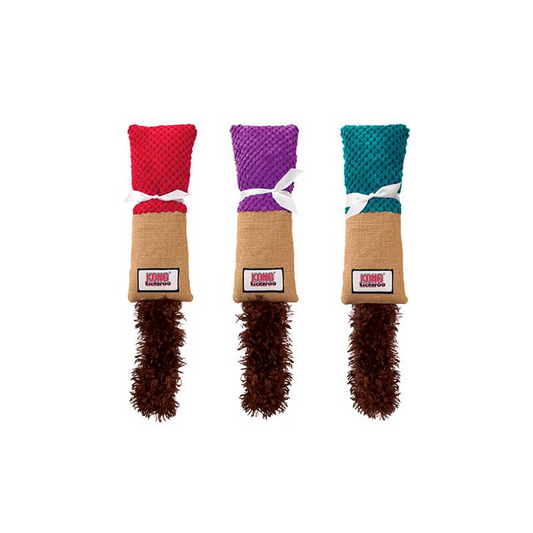 Juguete KONG Kickeroo de peluche con hierba gatera para gatos