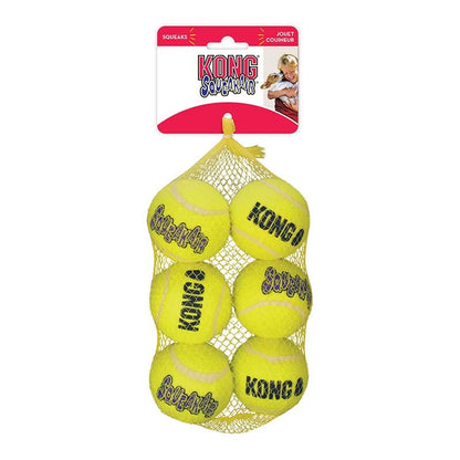 KONG SqueakAir Ball | Pelota de tenis con chirriador para perros