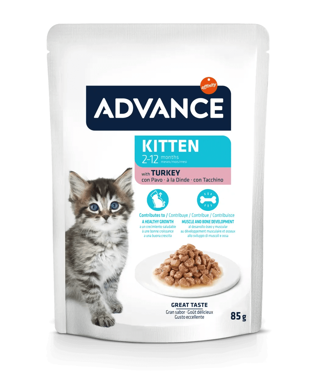 ADVANCE Adulto | Comida húmeda para gatos adultos con pollo Pack 12 x 85g.  Gabo y Gordo E Shop, la mejor tienda online en las Islas Canarias, España, tienda online para mascotas, perros, gatos, conejos, tortugas, animales, accesorios para mascotas en general. 
Gabo y Gordo E Shop in Canary Islands, the best store for pets, dogs, cats, rabbits, turtles, animals, pet accessories.