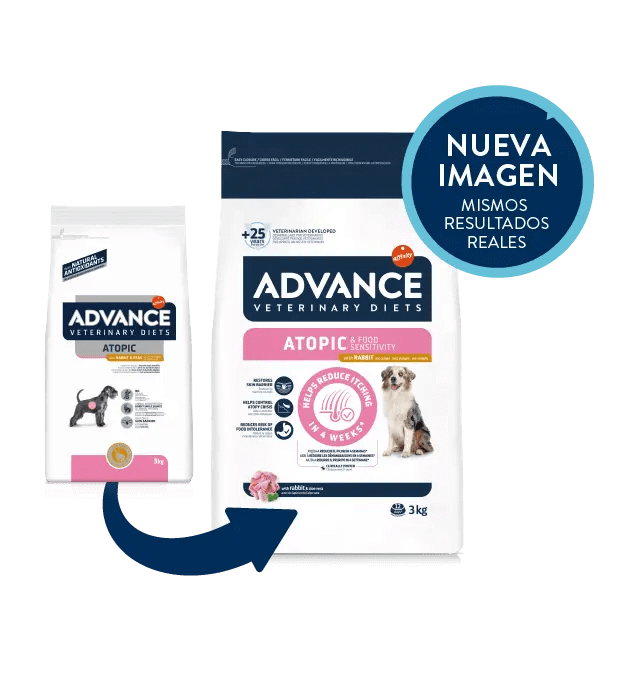 Pienso ADVANCE VET ATOPIC CONEJO Y GUISANTES Gabo y Gordo E Shop, la mejor tienda online en las Islas Canarias, España, tienda online para mascotas, perros, gatos, conejos, tortugas, animales, accesorios para mascotas en general. 
Gabo y Gordo E Shop in Canary Islands, the best store for pets, dogs, cats, rabbits, turtles, animals, pet accessories.