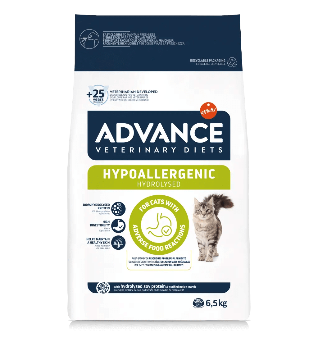 ADVANCE Vet Hypoallergenic | Pienso para gatos 1.25 kg  Gabo y Gordo E Shop, la mejor tienda online en las Islas Canarias, España, tienda online para mascotas, perros, gatos, conejos, tortugas, animales, accesorios para mascotas en general. 
Gabo y Gordo E Shop in Canary Islands, the best store for pets, dogs, cats, rabbits, turtles, animals, pet accessories.