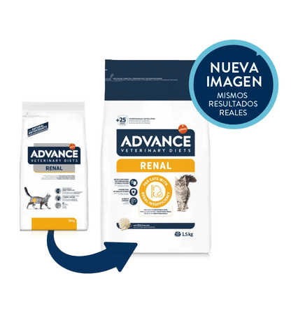 PIENSO ADVANCE VET RENAL PARA GATOS CAT FOOD Gabo y Gordo E Shop, la mejor tienda online en las Islas Canarias, España, tienda online para mascotas, perros, gatos, conejos, tortugas, animales, accesorios para mascotas en general. 
Gabo y Gordo E Shop in Canary Islands, the best store for pets, dogs, cats, rabbits, turtles, animals, pet accessories.