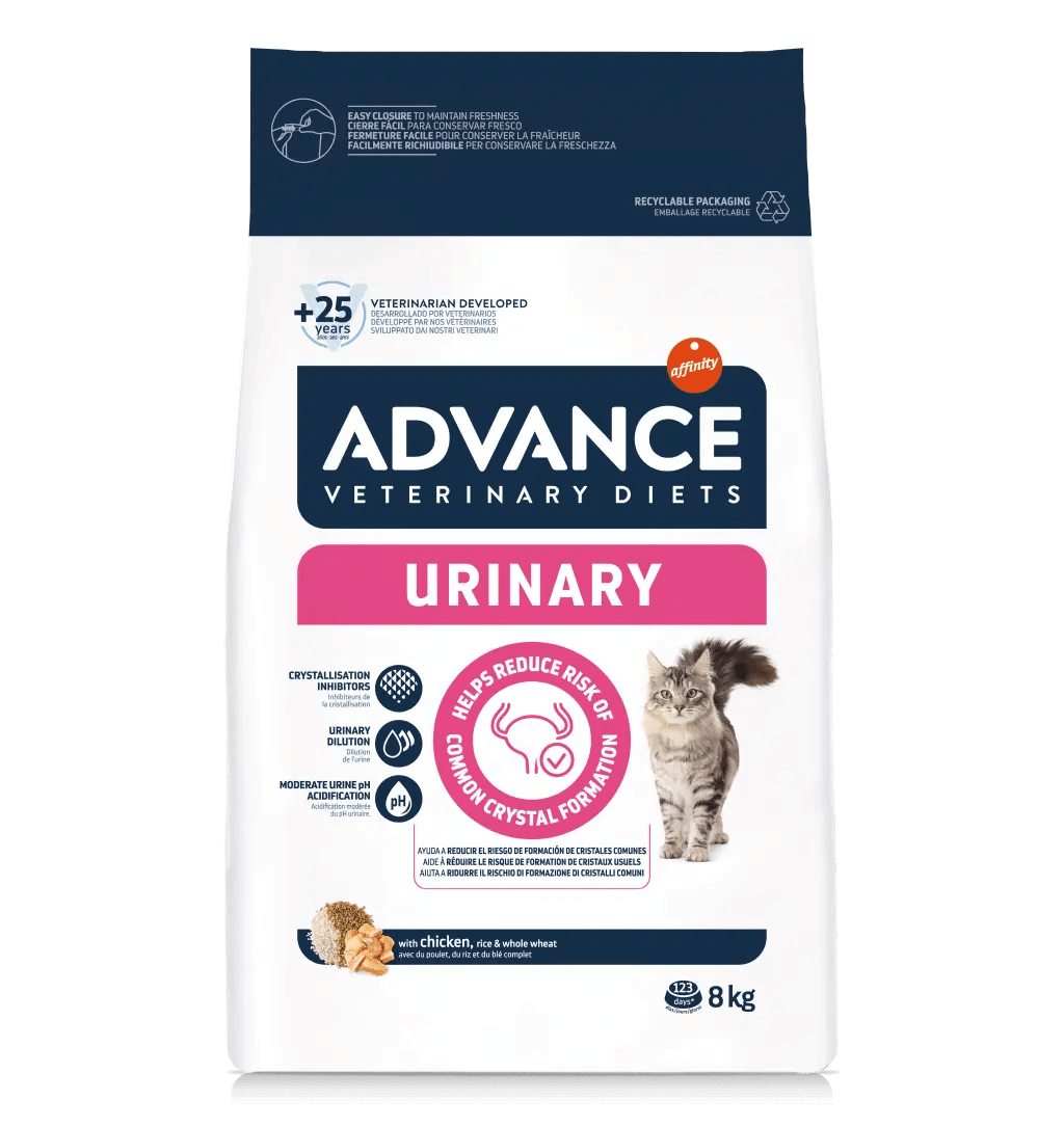 Pienso ADVANCE VET URINARY GATOS Gabo y Gordo E Shop, la mejor tienda online en las Islas Canarias, España, tienda online para mascotas, perros, gatos, conejos, tortugas, animales, accesorios para mascotas en general. 
Gabo y Gordo E Shop in Canary Islands, the best store for pets, dogs, cats, rabbits, turtles, animals, pet accessories.