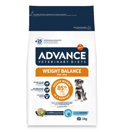 Pienso ADVANCE VET WEIGHT BALANCE MINI Gabo y Gordo E Shop, la mejor tienda online en las Islas Canarias, España, tienda online para mascotas, perros, gatos, conejos, tortugas, animales, accesorios para mascotas en general. 
Gabo y Gordo E Shop in Canary Islands, the best store for pets, dogs, cats, rabbits, turtles, animals, pet accessories.