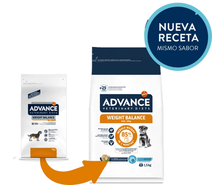 Pienso ADVANCE VET WEIGHT BALANCE MINI Gabo y Gordo E Shop, la mejor tienda online en las Islas Canarias, España, tienda online para mascotas, perros, gatos, conejos, tortugas, animales, accesorios para mascotas en general. 
Gabo y Gordo E Shop in Canary Islands, the best store for pets, dogs, cats, rabbits, turtles, animals, pet accessories.