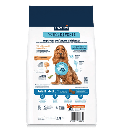 PIENSO ADVANCE ADULT MEDIUM DOG PERRO ADULTO RAZA MEDIANA Gabo&Gordo Pet Shop en Las Palmas de Gran Canaria tienda para mascotas, perros, gatos, conejos, tortugas, animales