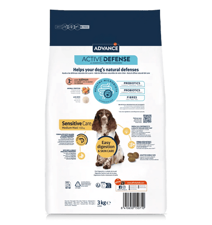 Pienso ADVANCE SENSITIVE MEDIUM/MAXI Gabo y Gordo E Shop, la mejor tienda online en las Islas Canarias, España, tienda online para mascotas, perros, gatos, conejos, tortugas, animales, accesorios para mascotas en general. 
Gabo y Gordo E Shop in Canary Islands, the best store for pets, dogs, cats, rabbits, turtles, animals, pet accessories.