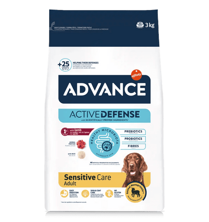 Pienso ADVANCE SENSITIVE LAMB & RICE PIENSO PARA PERRO Gabo y Gordo E Shop, la mejor tienda online en las Islas Canarias, España, tienda online para mascotas, perros, gatos, conejos, tortugas, animales, accesorios para mascotas en general. 
Gabo y Gordo E Shop in Canary Islands, the best store for pets, dogs, cats, rabbits, turtles, animals, pet accessories.