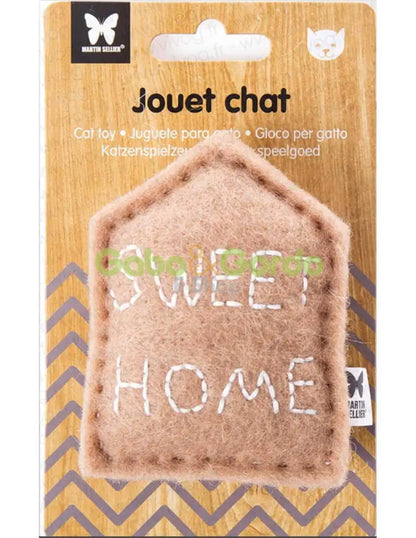 Juguete Martin Sellier Sweet Home con fieltro para gatos