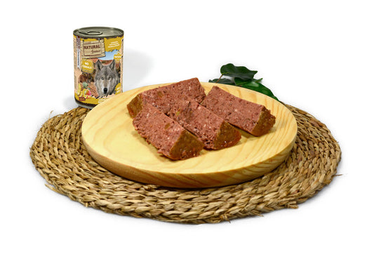 Comida húmeda Natural Greatness Canguro sin cereales para perros adultos, pack 6x400 g