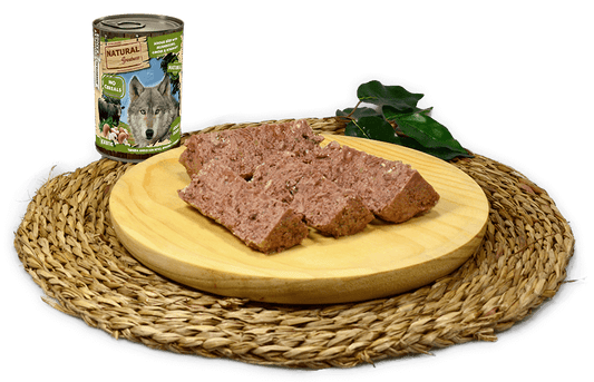 Comida húmeda Natural Greatness Ternera Angus sin cereales para perros adultos, pack 6x400 g