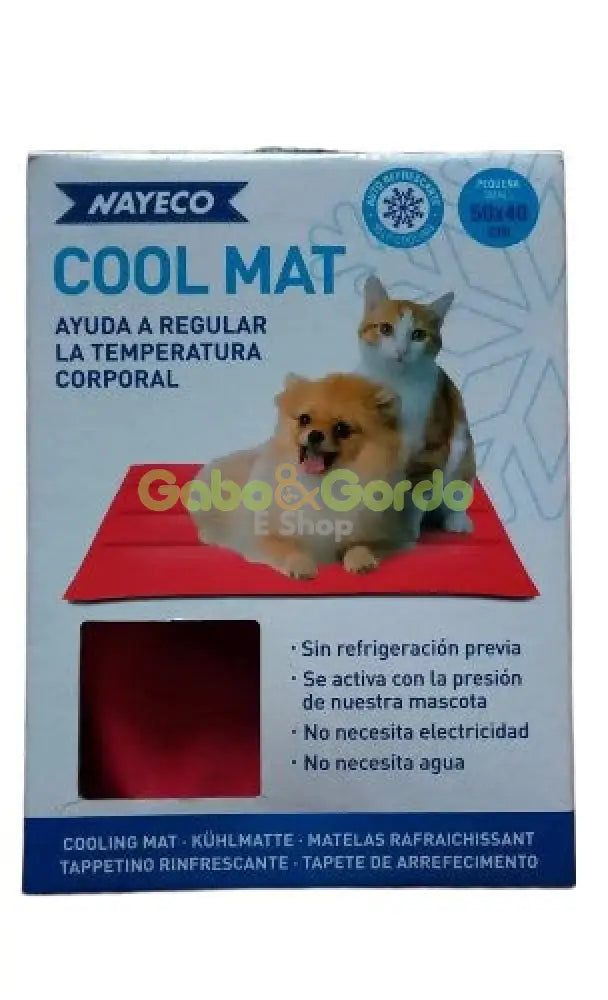 NAYECO COOL MAT CORAL colchoneta refrescante para mascotas.  Gabo y Gordo E Shop, la mejor tienda online en las Islas Canarias, España, tienda online para mascotas, perros, gatos, conejos, tortugas, animales, accesorios para mascotas en general. 
Gabo y Gordo E Shop in Canary Islands, the best store for pets, dogs, cats, rabbits, turtles, animals, pet accessories.