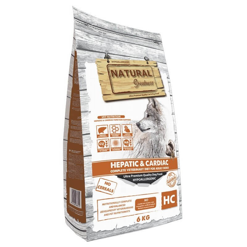 NATURAL GREATNESS Hepatic & Cardiac | Pienso para perros.  Gabo y Gordo Pet Shop, tienda online en las Islas Canarias, España, tienda online para mascotas, perros, gatos, conejos, tortugas, animales, accesorios para mascotas en general. 