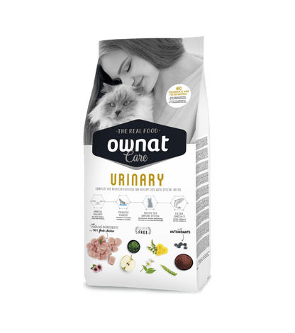 OWNAT Care Urinary – Pienso natural para gatos con problemas urinarios