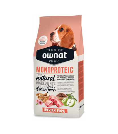 OWNAT Classic Monoproteico Cerdo Ibérico para perros sensibles