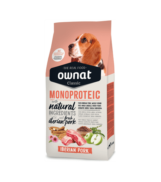 OWNAT Classic Monoproteico Cerdo Ibérico para perros sensibles