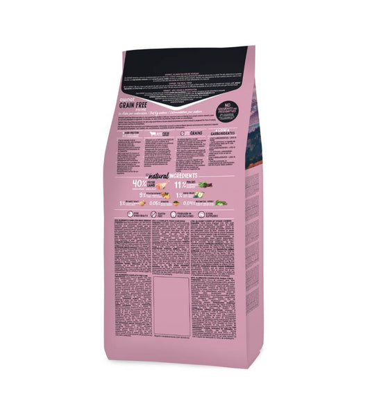 OWNAT Prime Grain Free Mini Lamb – Pienso sin cereales con cordero para perros pequeños