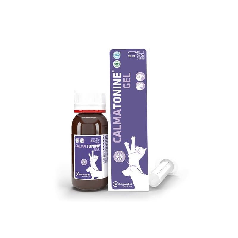 Pharmadiet Calmatonine Gel para perros y gatos con L-teanina y valeriana