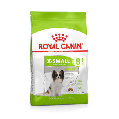 ROYAL CANIN Xsmall Adult +8 Gabo y Gordo E Shop, la mejor tienda online en las Islas Canarias, España, tienda online para mascotas, perros, gatos, conejos, tortugas, animales, accesorios para mascotas en general. 
Gabo y Gordo E Shop in Canary Islands, the best store for pets, dogs, cats, rabbits, turtles, animals, pet accessories.