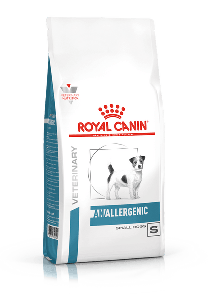 ROYAL CANIN Anallergenic Small Dog pienso dietético hipoalergénico para perros adultos de razas pequeñas con intolerancias alimentarias.