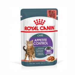 Comida húmeda ROYAL CANIN Appetite Control Gravy para gatos adultos, pack de 12 sobres de 85 g