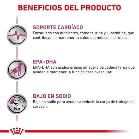 Royal Canin Cardiac pack 12 latas 410 g alimento húmedo veterinario para perros adultos