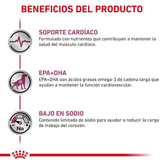 Royal Canin Cardiac pienso veterinario para perros adultos con soporte cardíaco