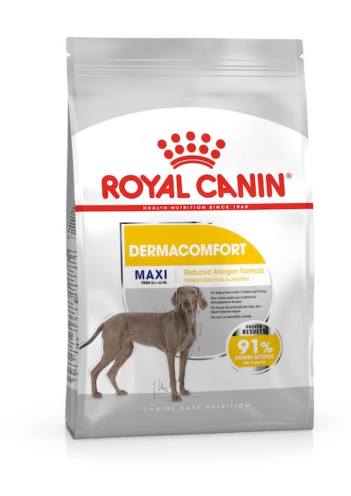 ROYAL CANIN Gama Care Dermacomfort Xsmall, Mini, Medium, Maxi. Gabo y Gordo E Shop, la mejor tienda online en las Islas Canarias, España, tienda online para mascotas, perros, gatos, conejos, tortugas, animales, accesorios para mascotas en general. 
Gabo y Gordo E Shop in Canary Islands, the best store for pets, dogs, cats, rabbits, turtles, animals, pet accessories.