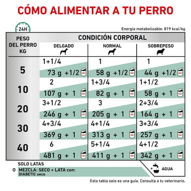 Alimento húmedo Royal Canin Diabetic Special Low Carbohydrate para perros diabéticos, pack 12 latas.