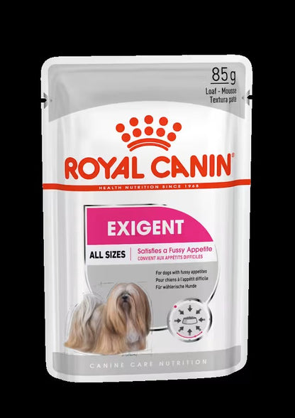 Royal Canin Exigent Loaf 12x85g comida húmeda para perros exigentes Gabo y Gordo E Shop Gran Canaria