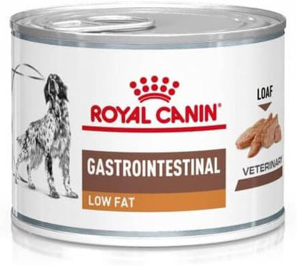 Royal Canin Gastrointestinal Low Fat comida húmeda veterinaria para perros con problemas digestivos y pancreatitis
