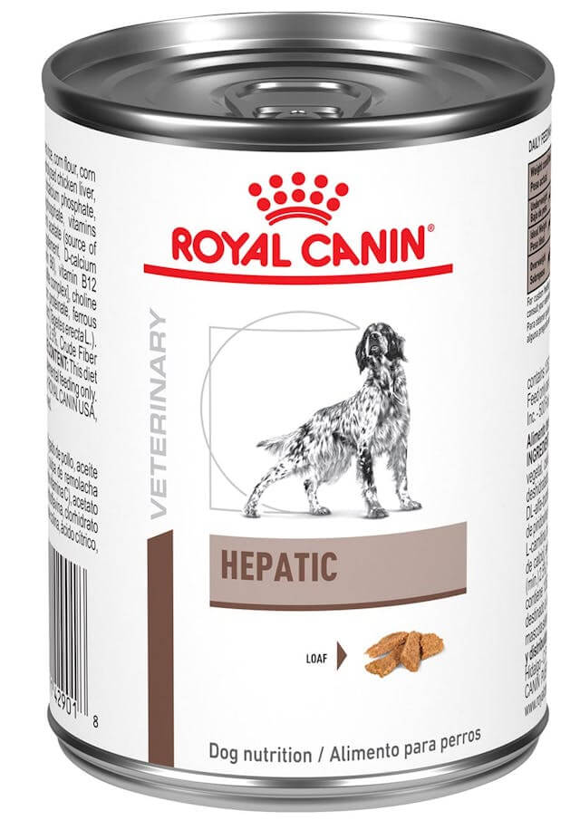 Pack de 12 latas ROYAL CANIN Hepatic paté para perros con problemas hepáticos